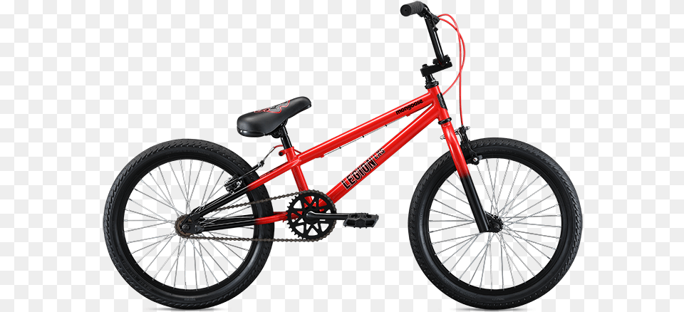 Red Mongoose Bmx Bike, Bicycle, Transportation, Vehicle, Machine Png