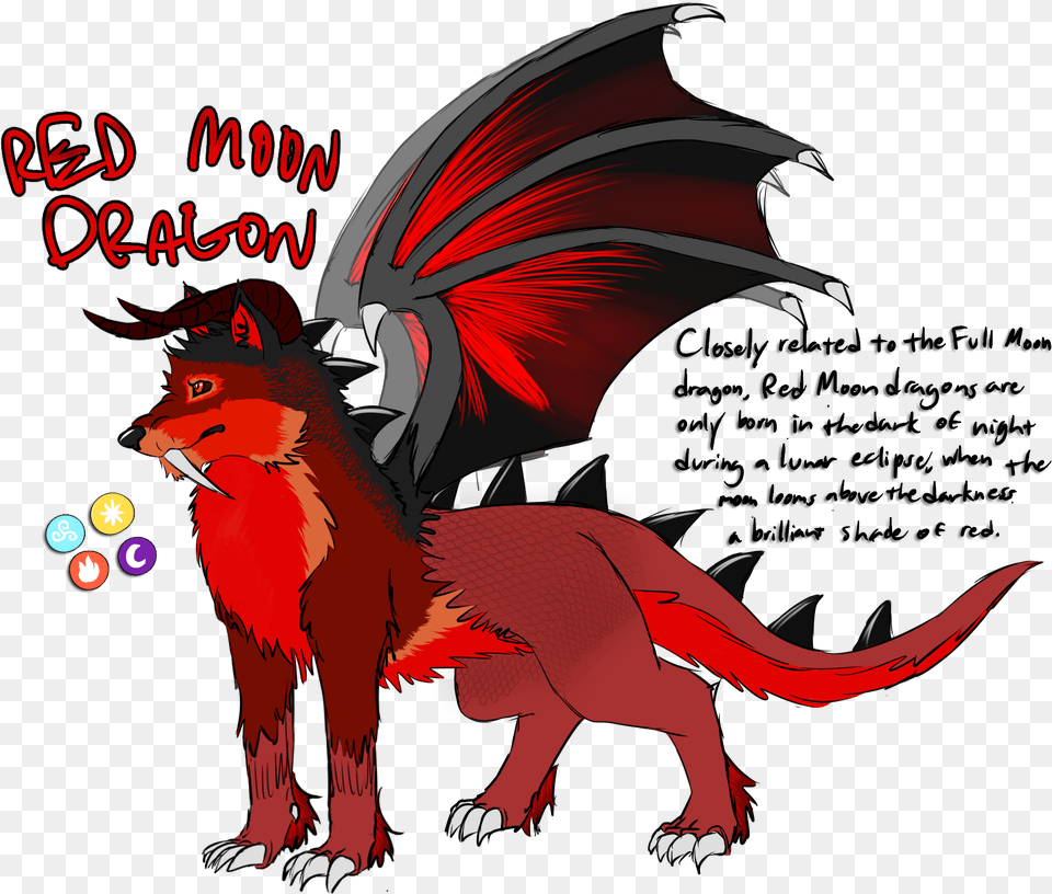 Red Moon Dragon Moon Dragons Dragons World, Animal, Bird Png