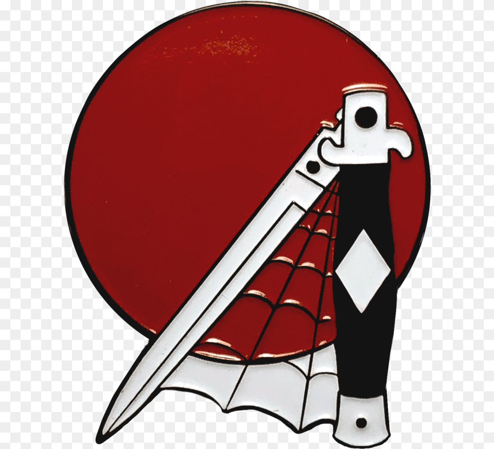 Red Moon Rising Lapel Pin Illustration, Weapon, Blade, Dagger, Knife Png
