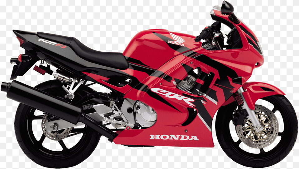 Red Moto Red Motorcycle Honda Cbr 600 F3, Machine, Spoke, Transportation, Vehicle Png Image