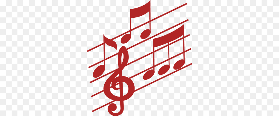 Red Music Notes Clip Art Music Notes Silhouette, Text Free Transparent Png