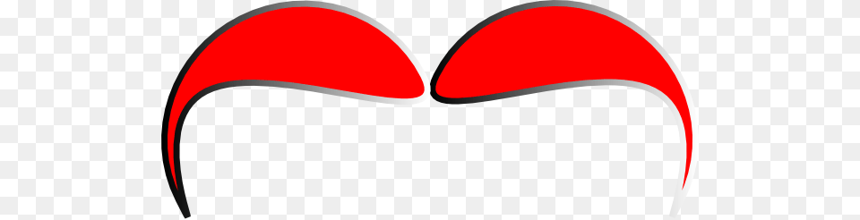 Red Mustache Clip Art, Logo Png