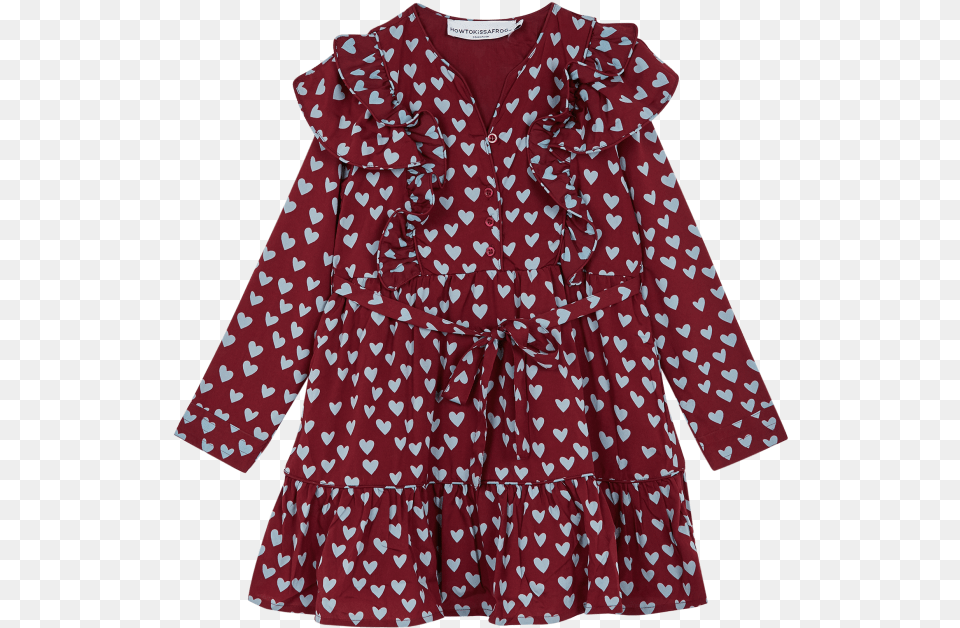 Red Naomi Dress Toddler Blue Polka Dot Dress, Blouse, Clothing, Coat Png