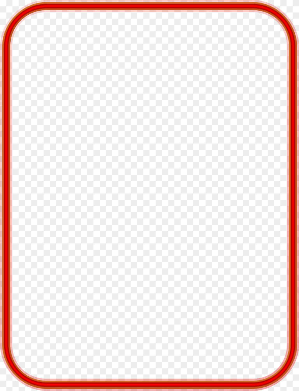 Red Neon Border, Electronics, Mobile Phone, Phone Png Image