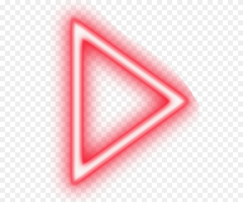 Red Neon Triangle Download Red Neon Triangle Free Transparent Png