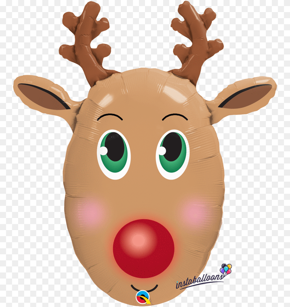 Red Nosed Reindeer Jumbo, Toy, Animal, Deer, Mammal Png