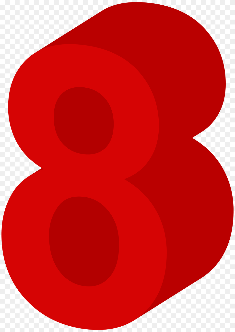 Red Number Number Clipart, Symbol, Text Free Transparent Png