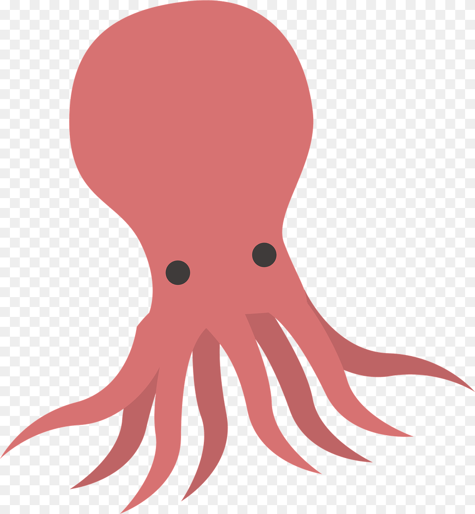 Red Octopus Clipart, Animal, Sea Life, Fish, Shark Free Png Download