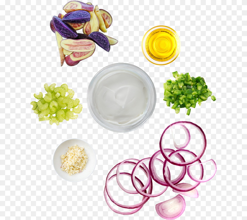 Red Onion, Plate, Food, Produce Free Png