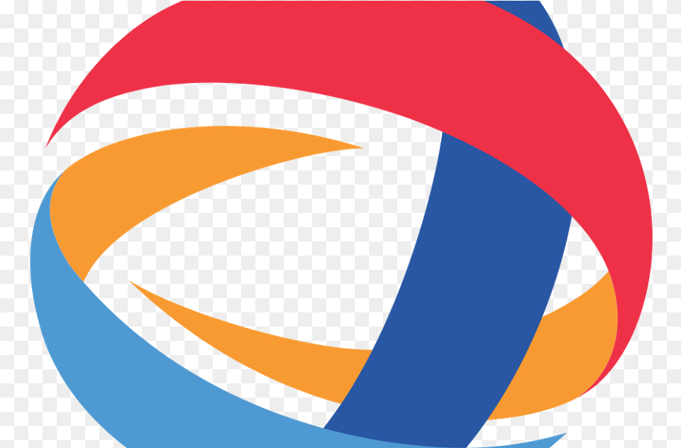 Red Orange Blue Swirl Logo, Sphere, Animal, Fish, Sea Life Free Transparent Png