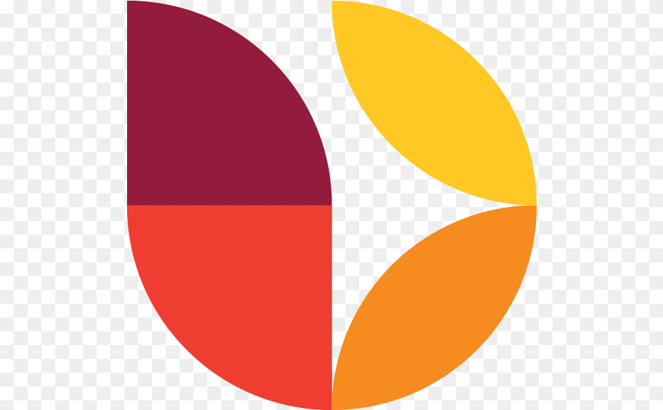 Red Orange Yellow Round Leaf Logo Museu Departamental De Antic, Astronomy, Moon, Nature, Night Free Transparent Png