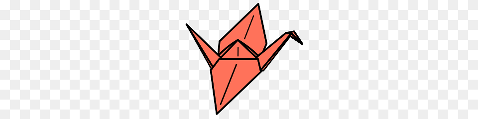 Red Origami Crane, Art, Paper Free Transparent Png