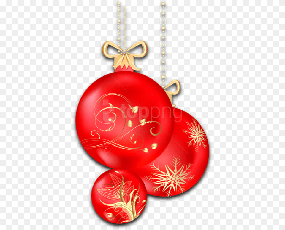 Red Ornaments, Accessories, Ornament, Ammunition, Grenade Free Png Download