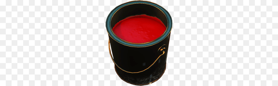 Red Paint, Bucket, Paint Container, Ball, Cricket Png