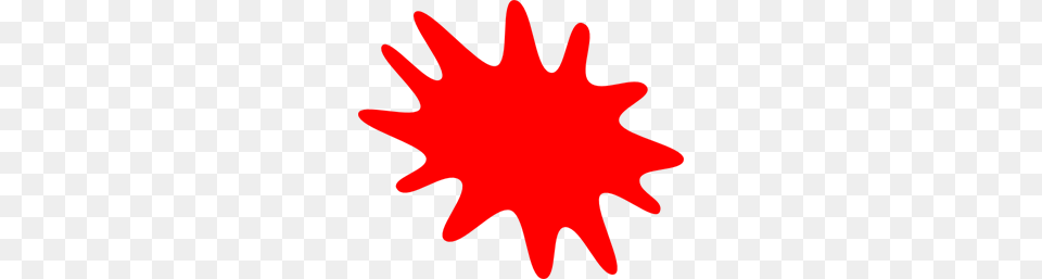 Red Paint Splatter Clip Art For Web, Leaf, Plant, Animal, Fish Png