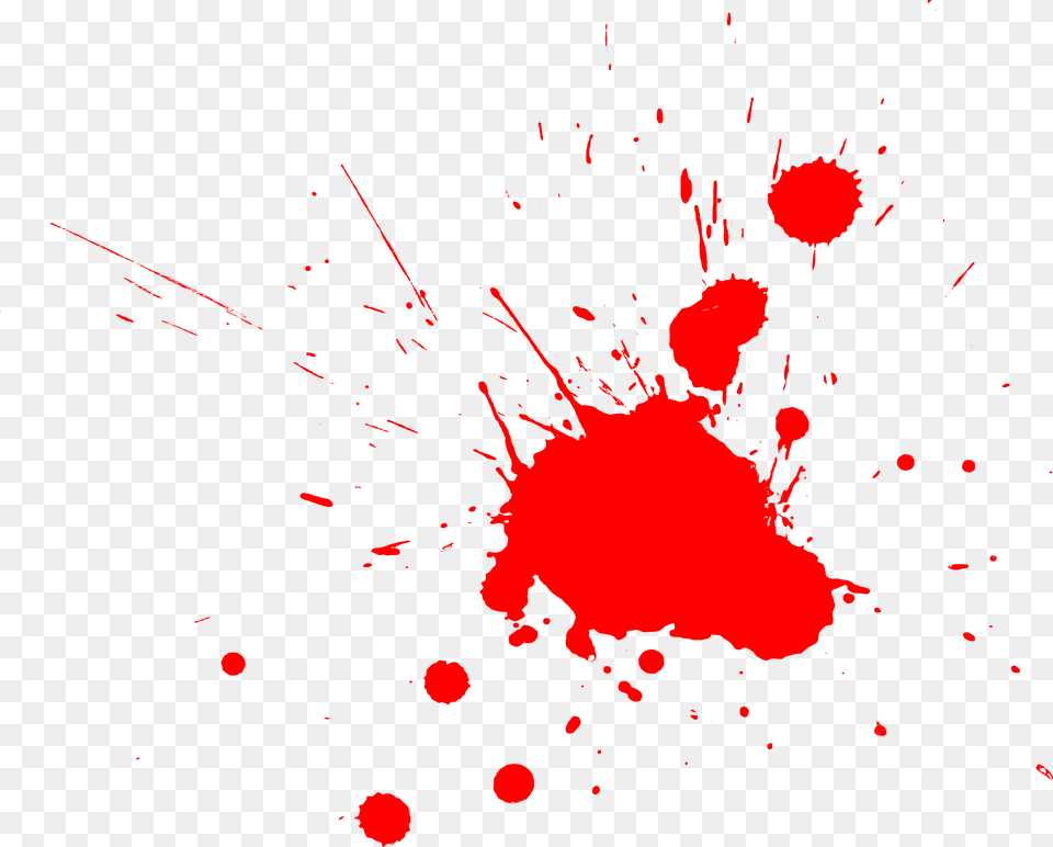 Red Paint Splatter Red Splatter, Flare, Light, Person, Stain Free Transparent Png