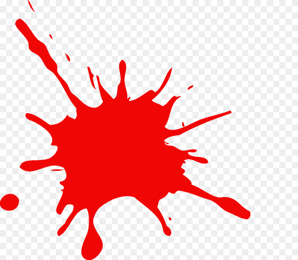 Red Paint Splatter Remixit, Stain, Person Png