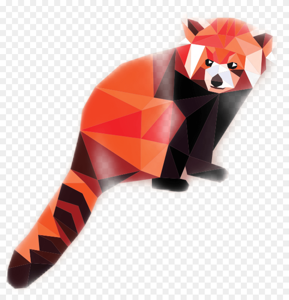 Red Panda Holographic Sticker Redpanda Hogwartsfandom Red Panda Clipart, Animal, Mammal, Person, Lesser Panda Free Transparent Png