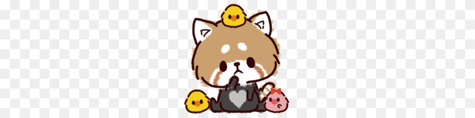 Red Panda Line Stickers Line Store, Plush, Toy, Bag, Animal Png