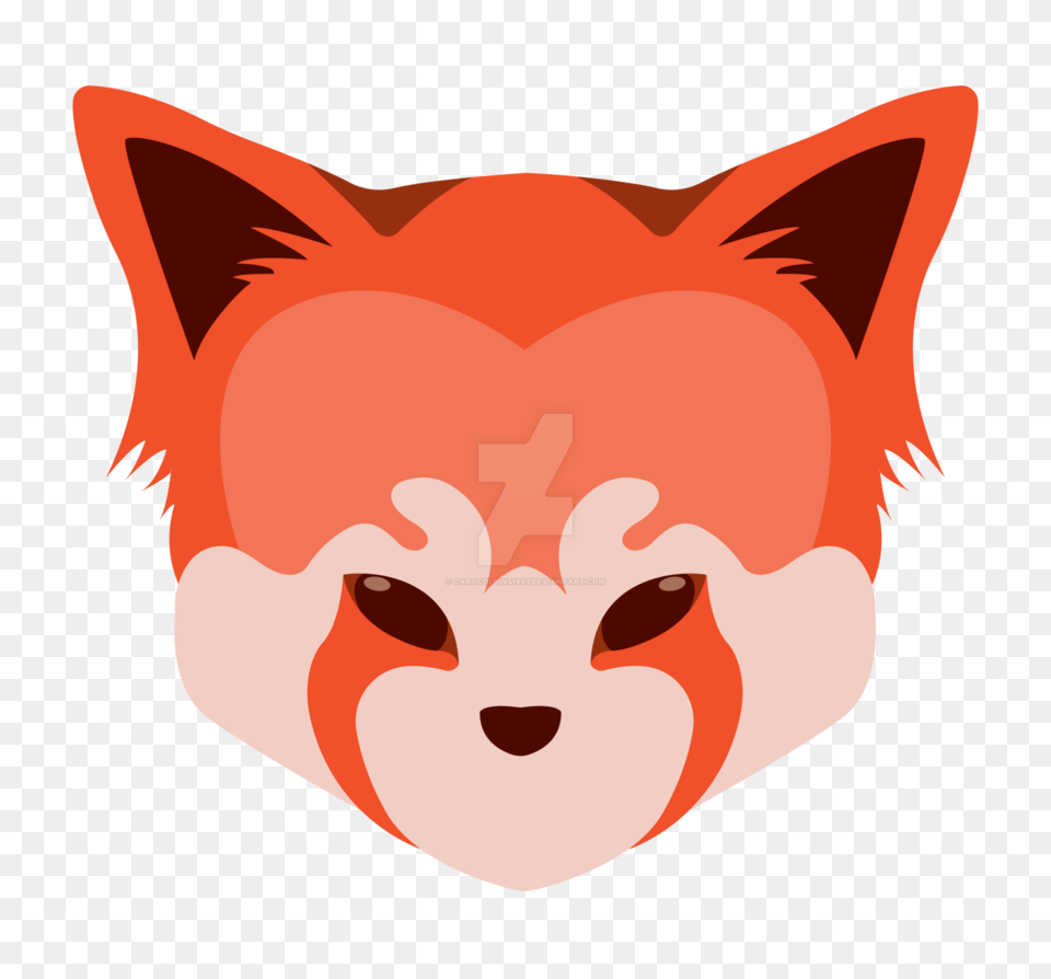 Red Panda Logo, Snout, Mask, Face, Person Png Image