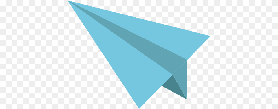 Red Paper Plane Image For Flat Paper Airplane Icon, Arrow, Arrowhead, Weapon, Triangle Free Png Download