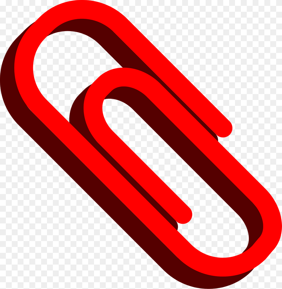Red Paperclip Clipart, Dynamite, Weapon Png Image