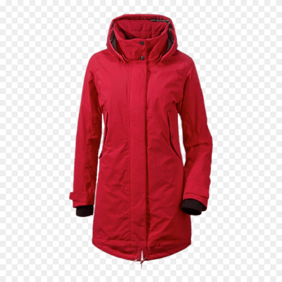 Red Parka, Clothing, Coat, Jacket, Glove Free Png Download