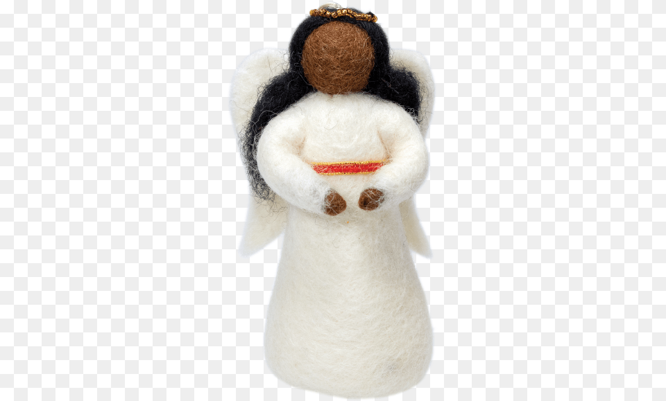 Red Peace Angel Ornament Stuffed Toy, Nature, Outdoors, Winter, Snow Png Image