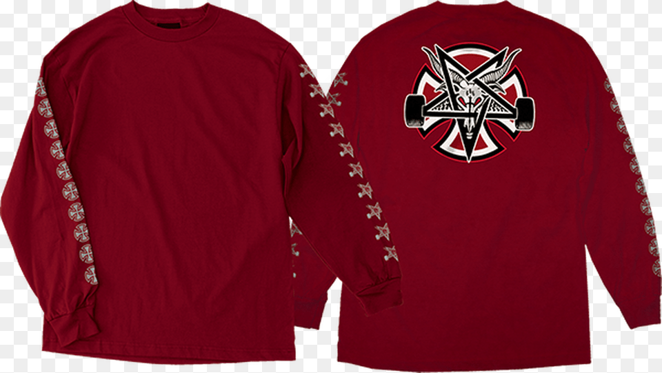 Red Pentagram, Clothing, Long Sleeve, Shirt, Sleeve Png