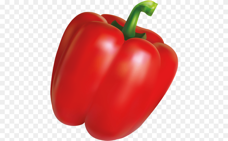Red Pepper, Bell Pepper, Food, Plant, Produce Free Png Download