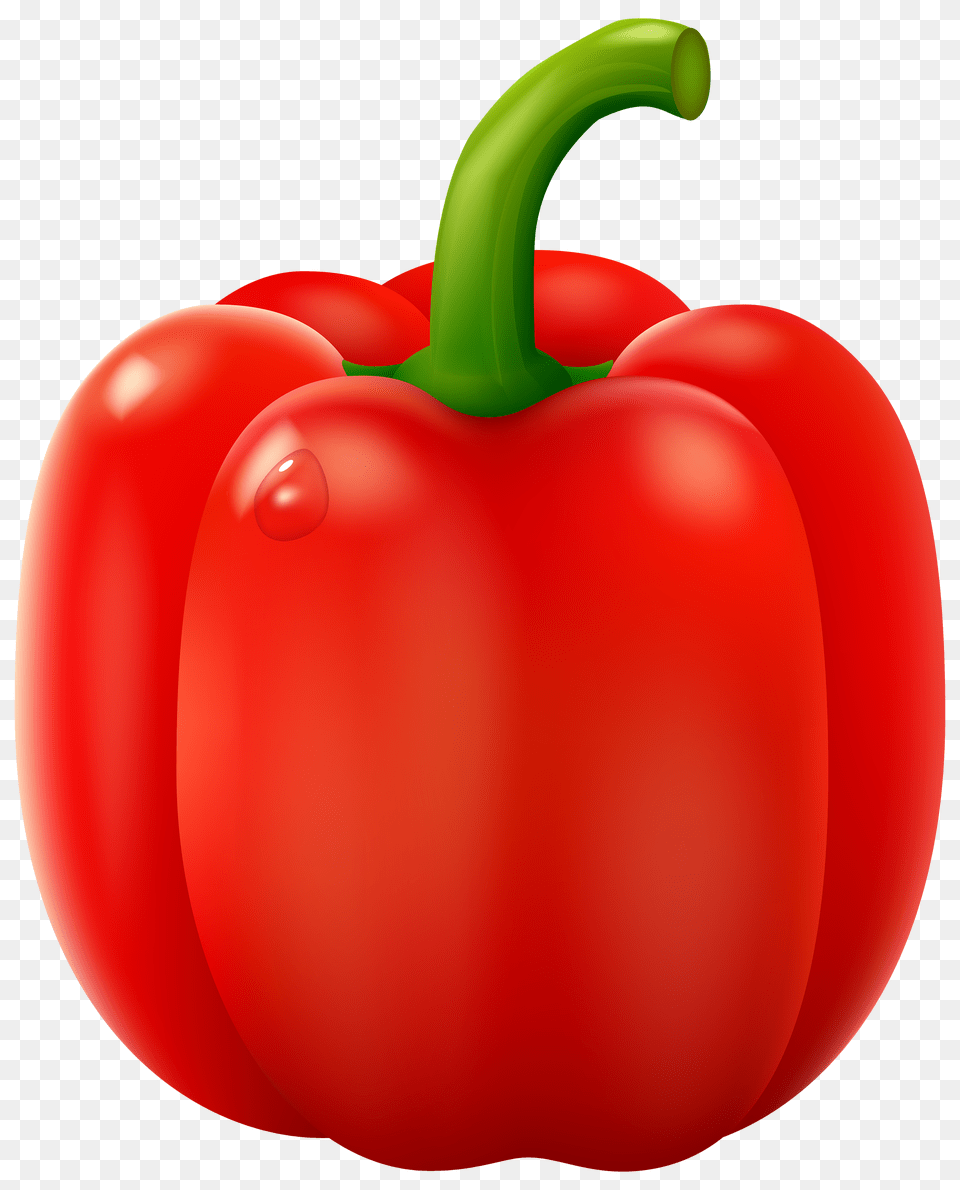 Red Pepper Clipart, Bell Pepper, Food, Plant, Produce Free Png Download