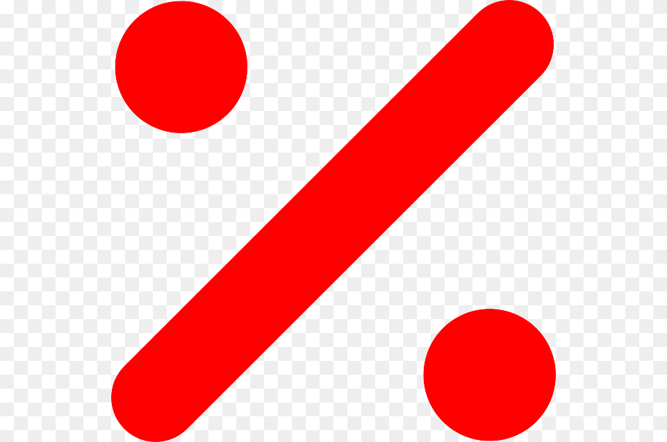Red Percent Logos, Symbol, Sign Free Png Download