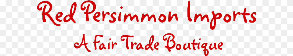 Red Persimmon Imports Calligraphy, Text Free Png Download