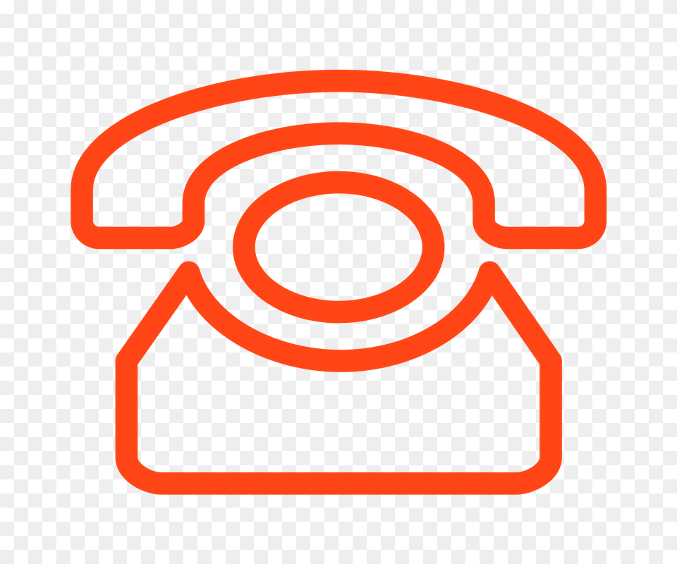 Red Phone Icon Telephone Icon Colour, Electronics, Smoke Pipe Free Png Download