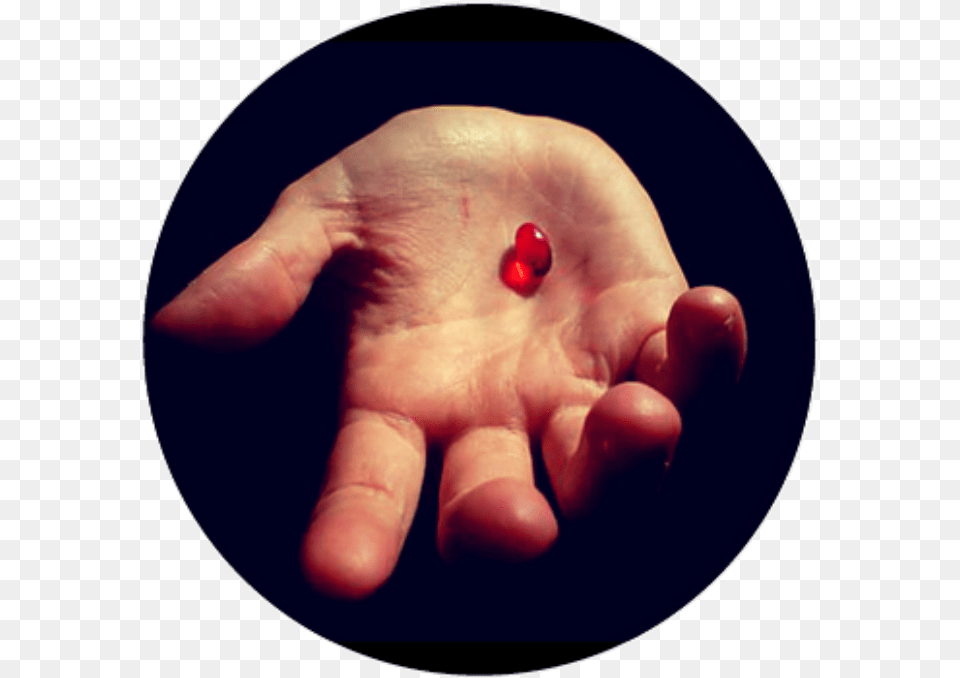 Red Pill, Hand, Body Part, Finger, Person Free Png