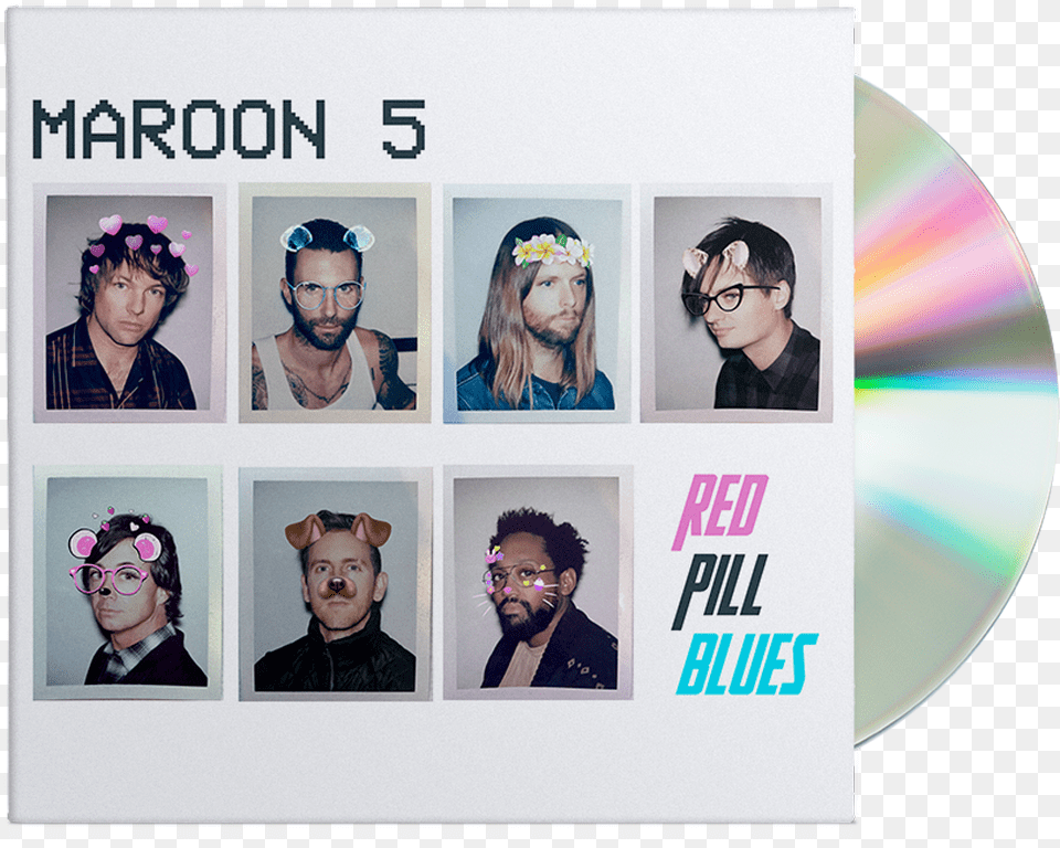 Red Pill Blues Cd Maroon 5 Maroon 5 Red Pill Blues Msicas, Adult, Man, Male, Person Free Png Download