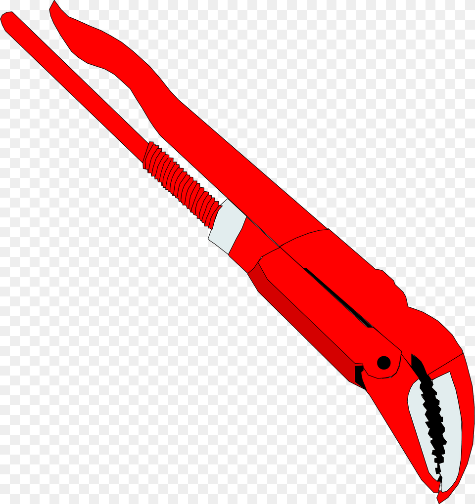 Red Pipe Wrench Clipart, Dynamite, Weapon Png