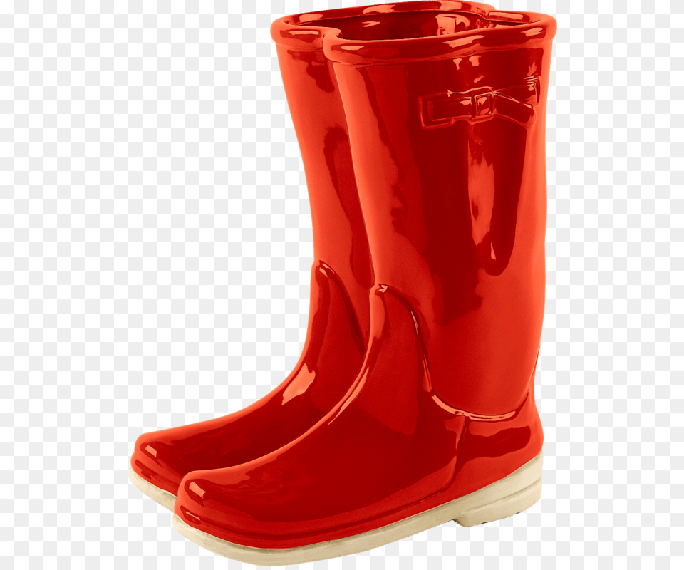 Red Plastic Boots, Boot, Clothing, Footwear, Shoe Free Png Download