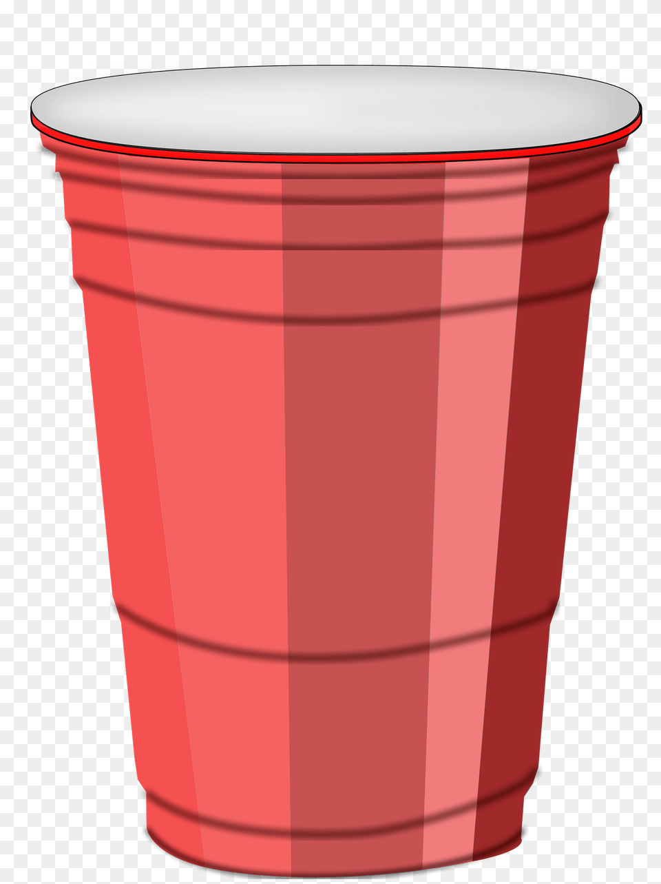 Red Plastic Cup Clipart, Bucket, Mailbox Free Png