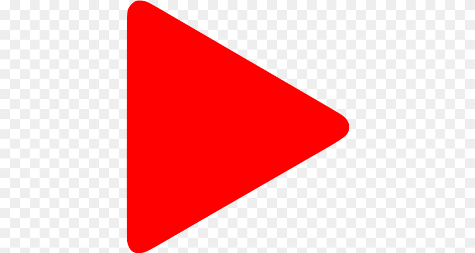 Red Play Icon Red Play Icons Right Red Arrow, Triangle Png
