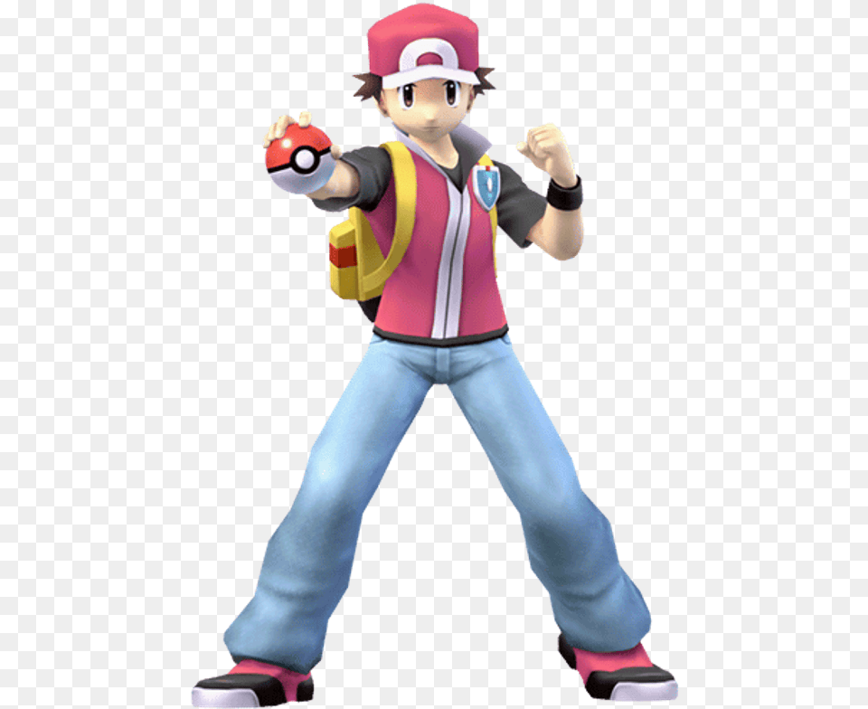Red Pokemon Trainer Pokemon Trainer Smash Bros, Baby, Person, Face, Head Png Image
