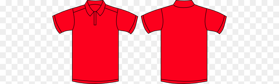Red Polo Shirt Clip Art, Clothing, T-shirt Png