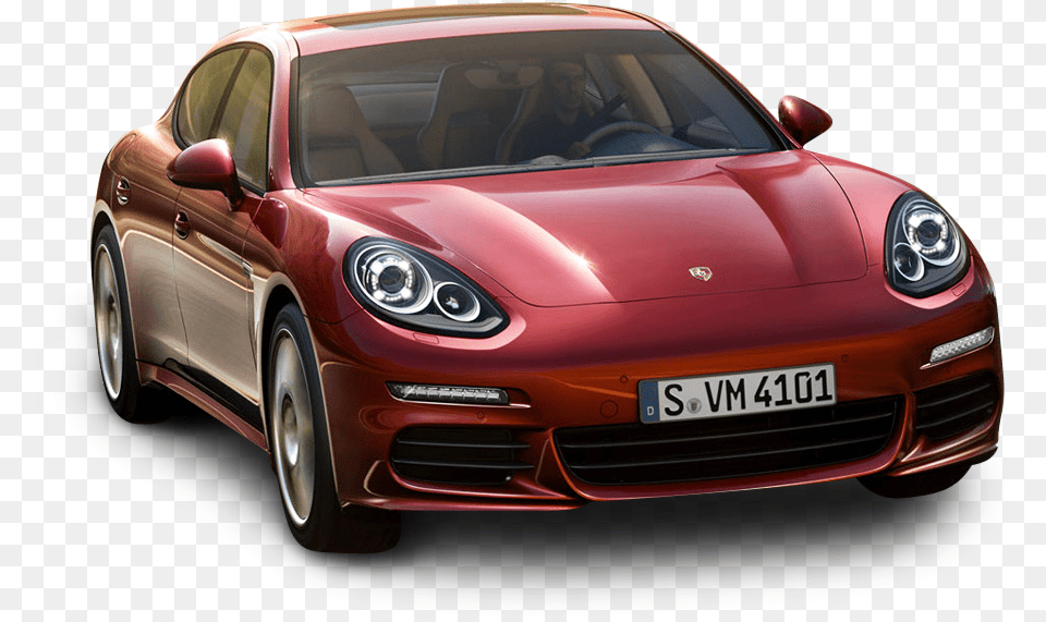 Red Porsche Panamera Car Porsche Panamera, Sedan, Transportation, Vehicle, Coupe Png Image