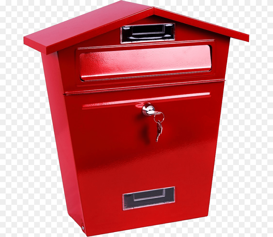 Red Post Box, Mailbox Free Png Download