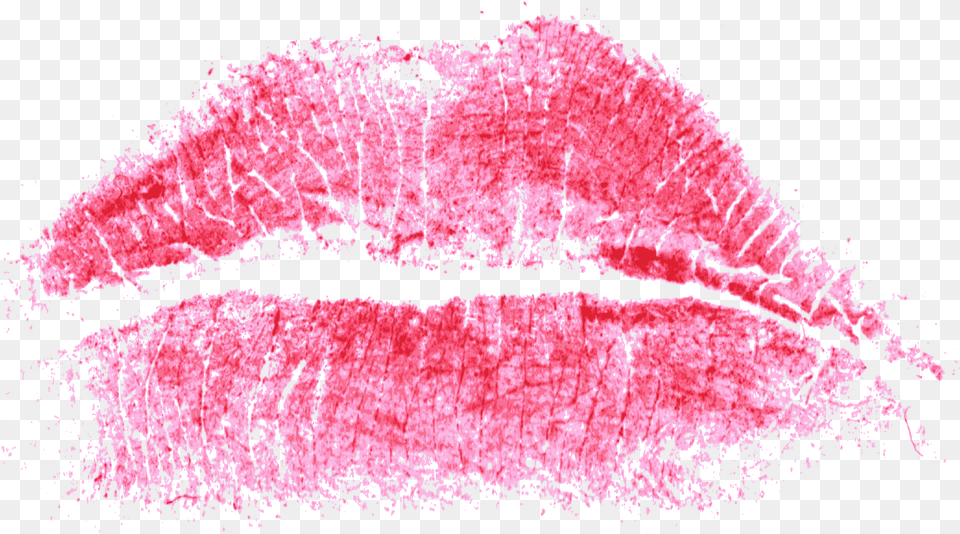 Red Print Of Kiss Lips Transparent Portable Network Graphics, Body Part, Mouth, Person, Cosmetics Png