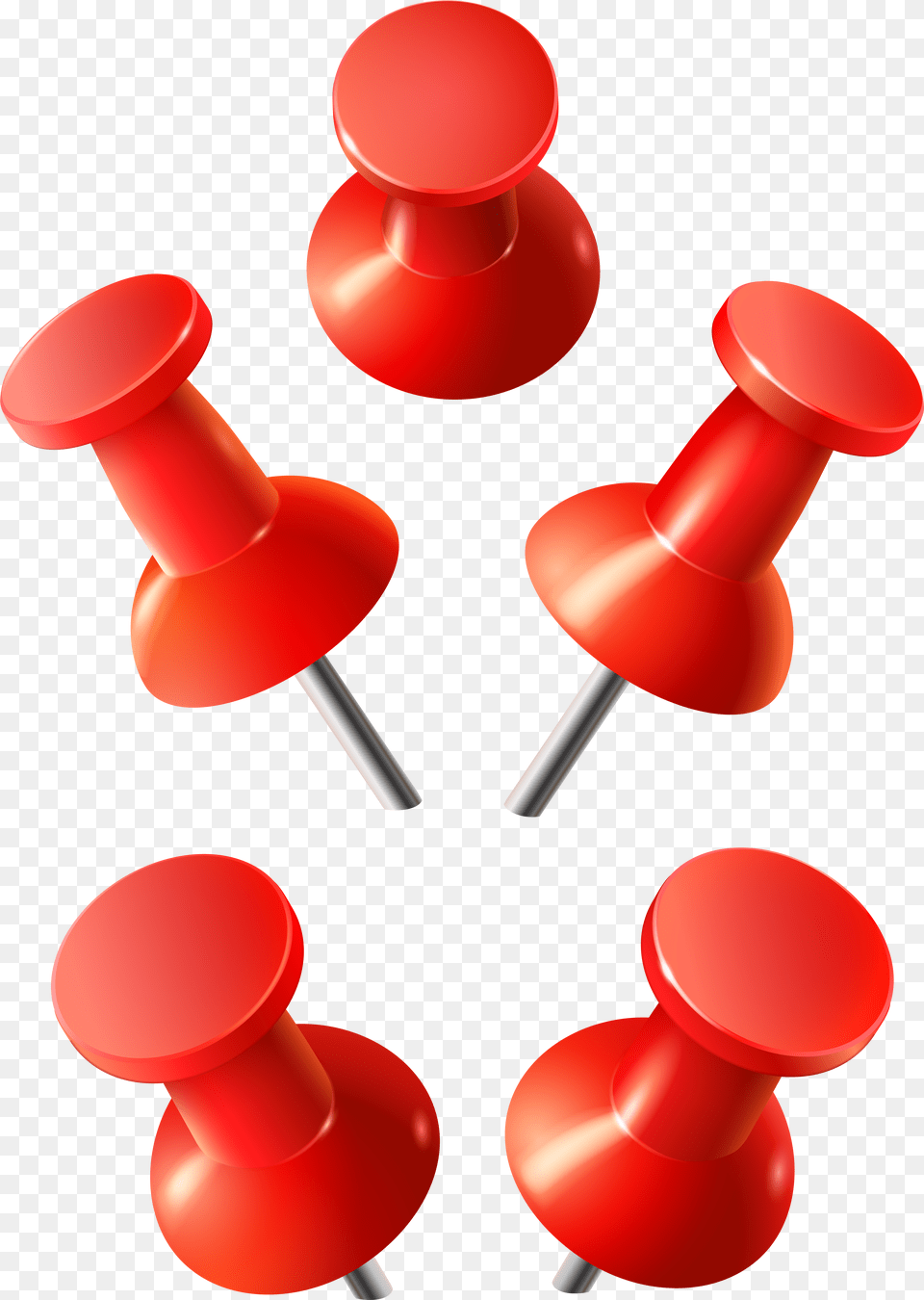 Red Push Pins Clip Art Image Push Pins Clipart, Food, Clothing, Egg, Hardhat Free Png Download