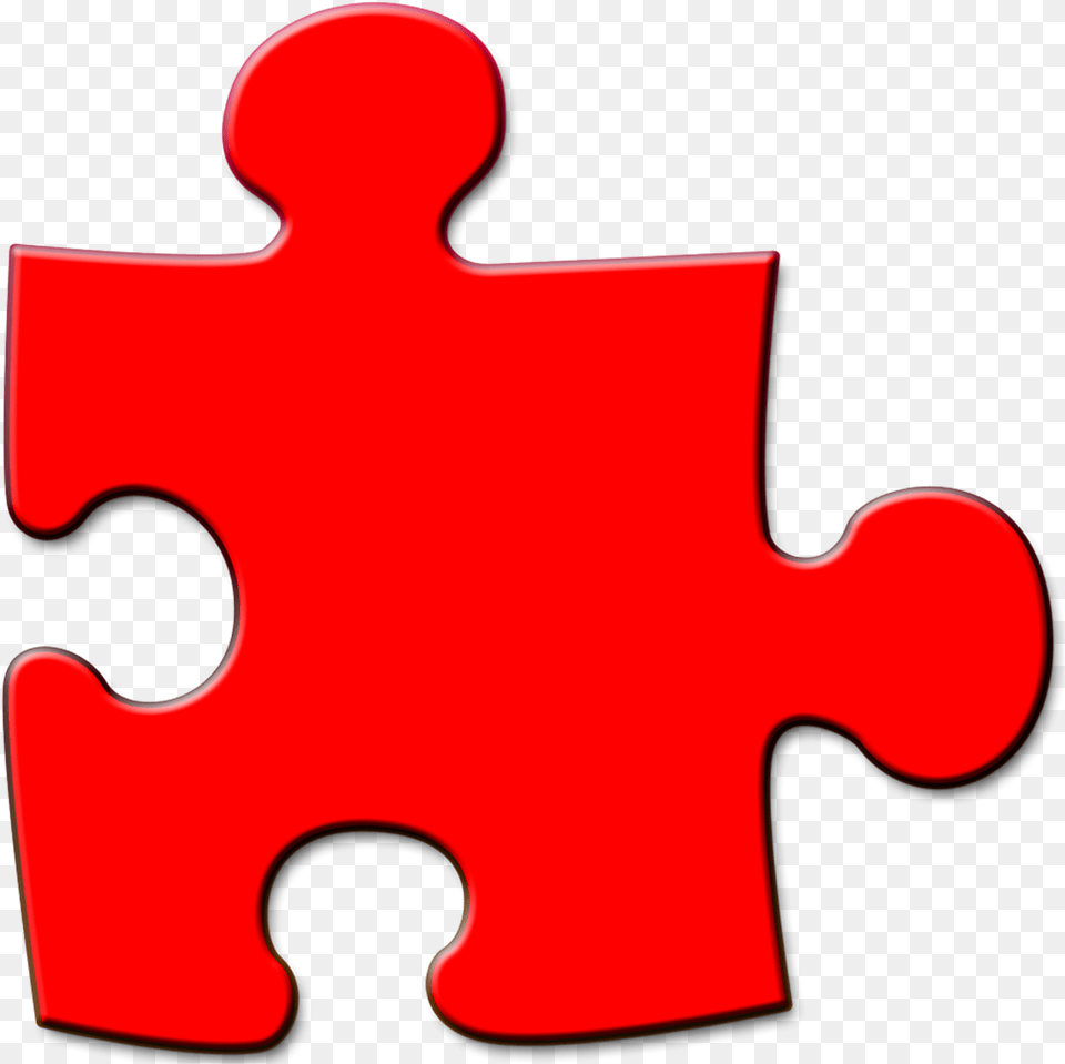 Red Puzzle Piece Jigsaw Pieces, Game, Jigsaw Puzzle Free Transparent Png