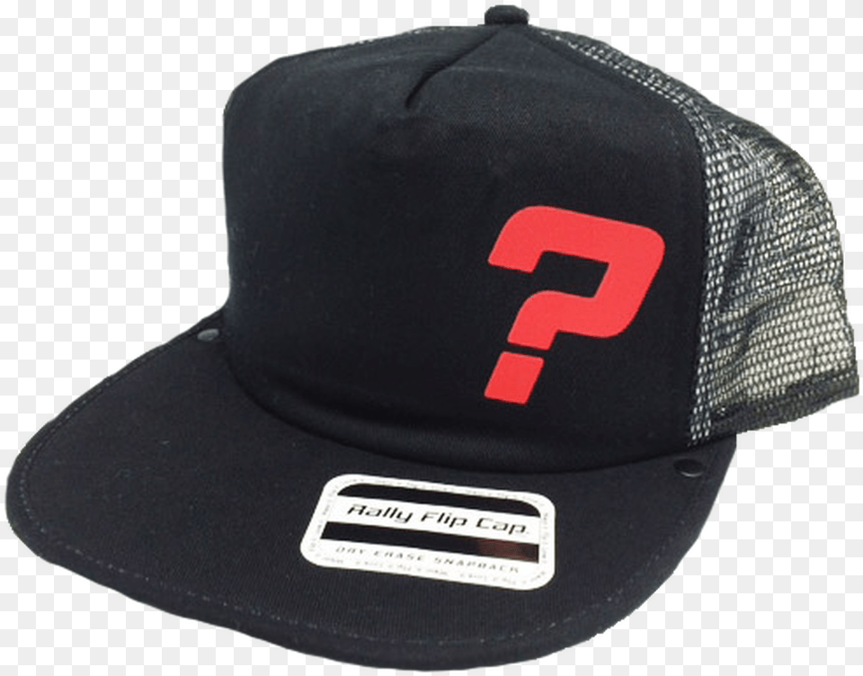Red Question Mark Flip Cap Baseball Cap, Baseball Cap, Clothing, Hat, Accessories Png