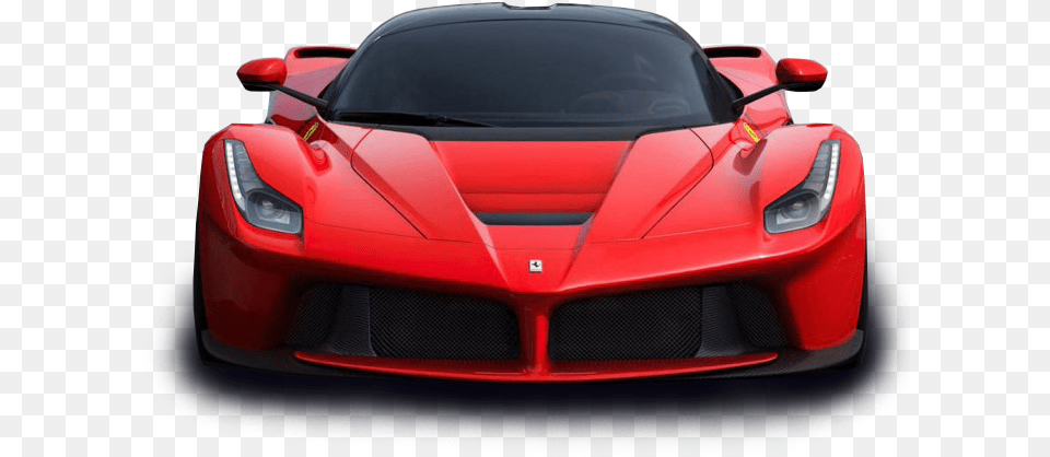 Red Race Car Ferrari Images Ferrari La Ferrari, Sports Car, Transportation, Vehicle Png Image