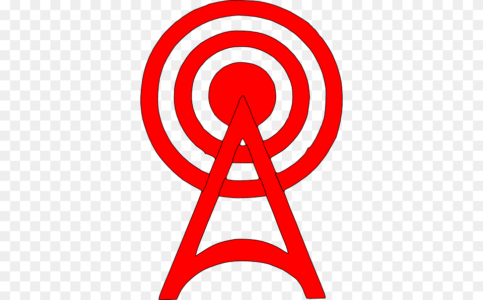 Red Radio Tower Icon Clip Arts For Web, Dynamite, Weapon, Symbol Png Image